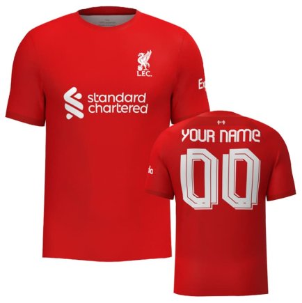 Футболка Liverpool (Ліверпуль) 2022-2023 ігрова/повсякденна 10225802 колiр: червоний