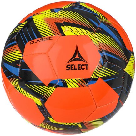 Мяч футбольный Select Classic v23 (175) размер 5 цвет: оранжевый/черный (официальная гарантия)