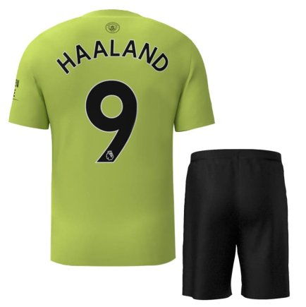 Футбольная форма Манчестер Сити Холанд 9 (Manchester City Haaland 9) 2022-2023 игровая/повседневная 11222307 цвет: зеленый