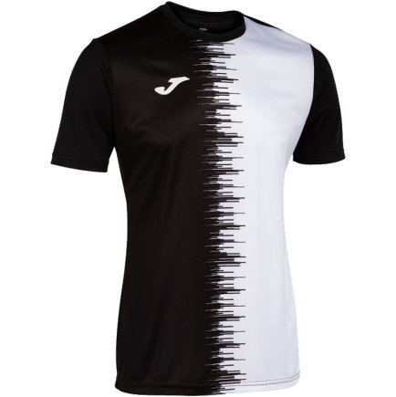 Футболка игровая Joma PERFORMANCE CORTA CITY II 103240.102 цвет: черный/белый