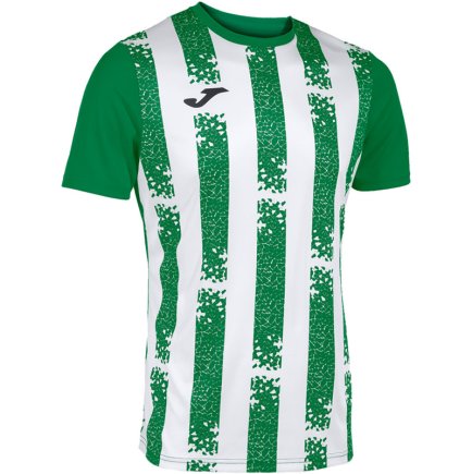 Футболка игровая Joma PERFORMANCE CORTA INTER III 103164.452 цвет: зеленый/белый