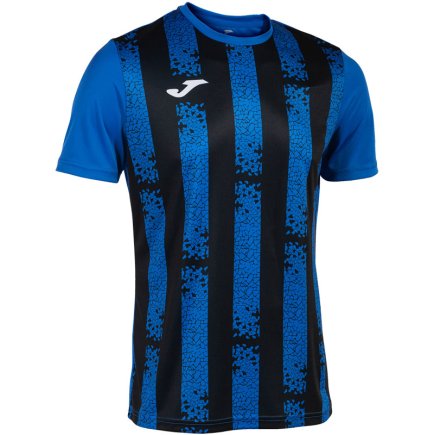 Футболка игровая Joma PERFORMANCE CORTA INTER III 103164.701 цвет: синий/черный