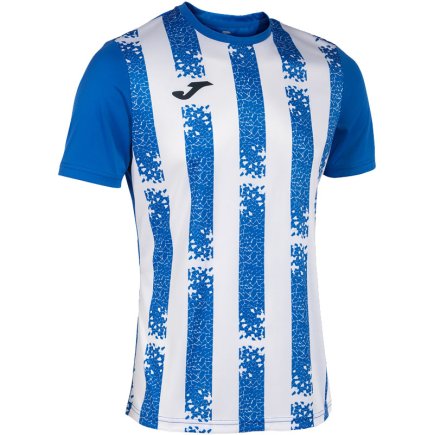 Футболка игровая  Joma PERFORMANCE CORTA INTER III 103164.702 цвет: голубой/белый