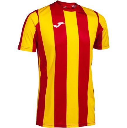Футболка игровая  Joma PERFORMANCE CORTA INTER CLASSIC 103249.609 цвет: красный/желтый