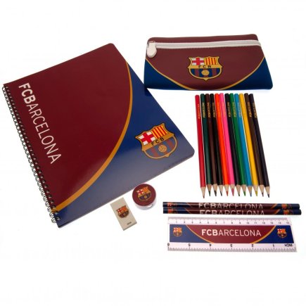 Канцелярський набір FC Barcelona 19 предметів