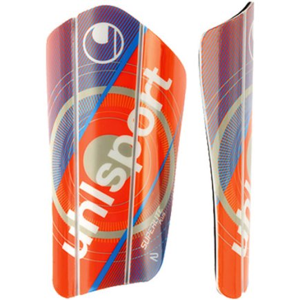 Щитки UHLSPORT SUPER LITE PLUS 100680601 колір: помаранчевий/блакитний