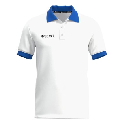 Футболка Поло SECO Rister White 22240204 цвет: синий