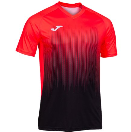 Футболка игровая Joma TIGER IV 102764.119 цвет: коралловый/черный