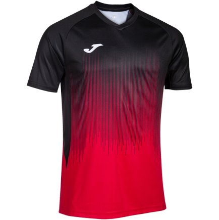 Футболка игровая Joma TIGER IV 102764.601 цвет: красный/черный