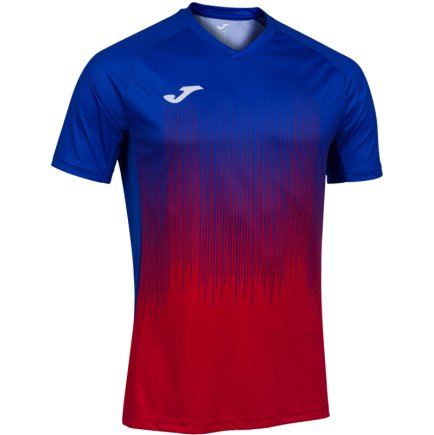 Футболка игровая Joma TIGER IV 102764.607 цвет: красный/синий