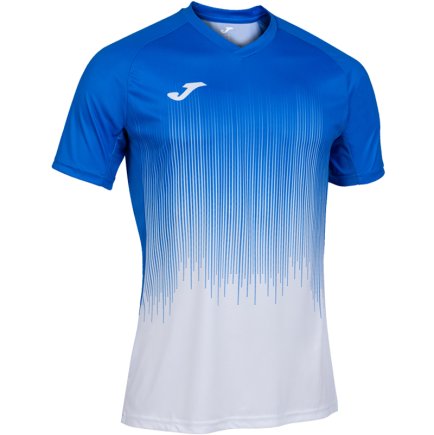 Футболка игровая Joma TIGER IV 102764.207 цвет: синий/белый
