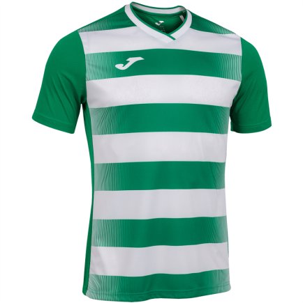 Футболка Joma PERFORMANCE EUROPA V 102838.452 цвет: зеленый/белый