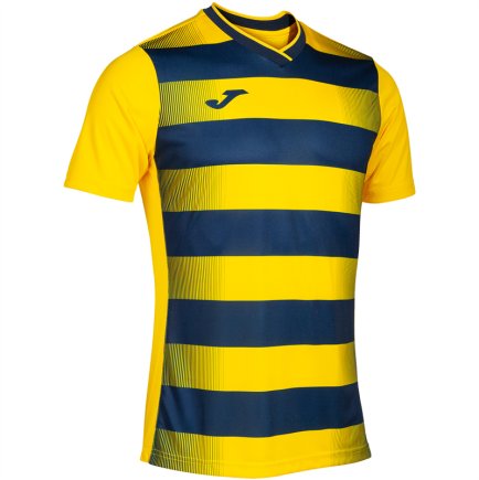 Футболка Joma PERFORMANCE EUROPA V 102838.903 колір: жовтий/синій