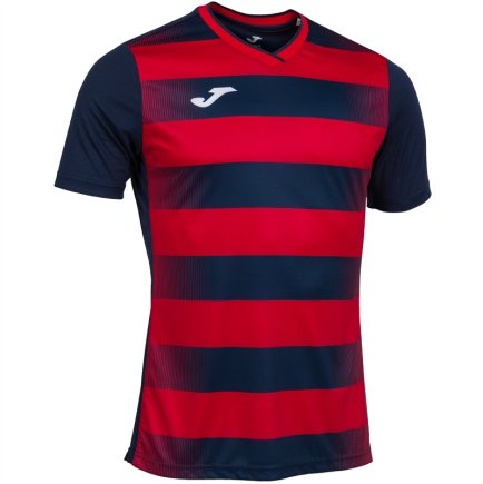 Футболка Joma PERFORMANCE EUROPA V 102838.336 колір: червоний/темно-синій