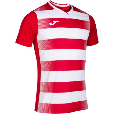 Футболка Joma PERFORMANCE EUROPA V 102838.602 колір: червоний/білий