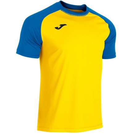 Футболка ігрова Joma ACADEMY IV 102218.907 колір: жовтий/блакитний