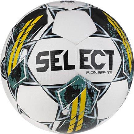 М'яч футбольний Select Pioneer TB FIFA Basic v23 (219) розмір 4 колір: білий/жовтий