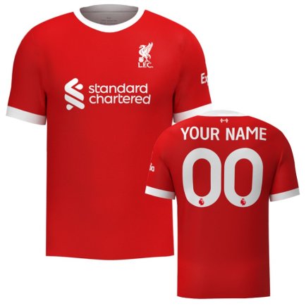Футболка Liverpool (Ливерпуль) 2023-2024 игровая/повседневная 11224402 цвет: красный