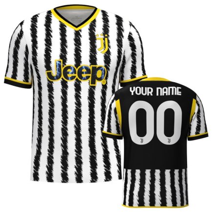 Футболка Juventus (Ювентус) 2023-2024 игровая/повседневная 11224601 цвет: черный