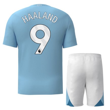 Футбольная форма Манчестер Сити Холанд 9 (Manchester City Haaland 9) 2023-2024 игровая/повседневная 11225711 цвет: голубой