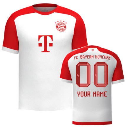 Футболка Bayern Munich (Бавария) 2023-2024 игровая/повседневная 11226002 цвет: красный