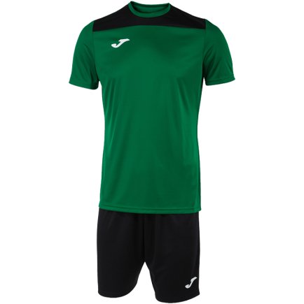 Футбольная форма Joma PHOENIX II 103124.451 цвет: зеленый/черный