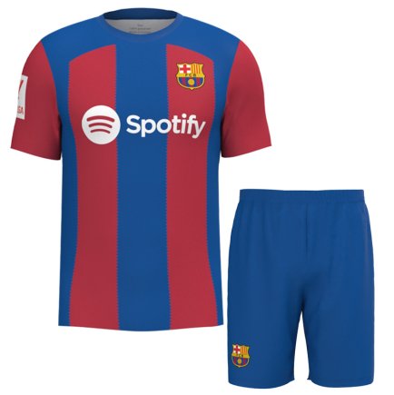 Новая Футбольная форма Barcelona (Barca, Барса) 2023-2024 игровая/повседневная 11227304 цвет: синий