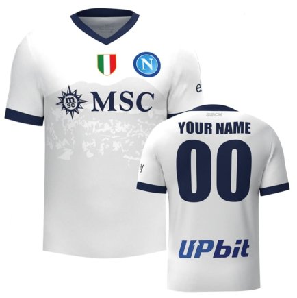 Новая Футболка Napoli (Наполи) 2023-2024 игровая/повседневная 12220110 цвет: белый