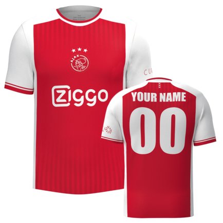 Нова Футболка Ajax (Аякс) 2023-2024 ігрова/повсякденна 12221302 колiр: червоний