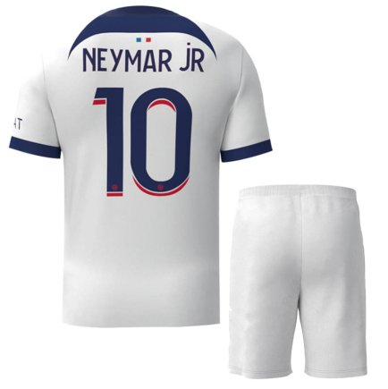 Нова Футбольна форма ПСЖ Неймар 10 (PSG Neymar Jr 10) 2023-2024 ігрова/повсякденна 12221810 колiр: білий