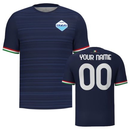Нова Футболка Lazio (Лаціо) 2023-2024 ігрова/повсякденна 12223512 колiр: темно-синій