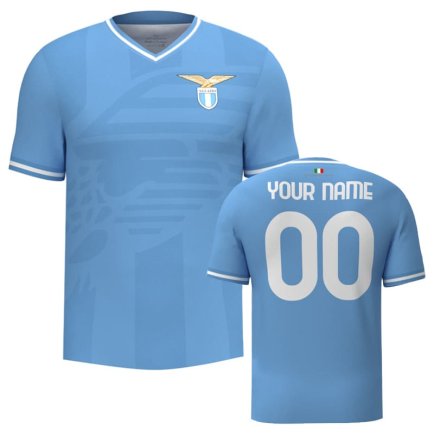 Нова Футболка Lazio (Лаціо) 2023-2024 ігрова/повсякденна 12223711 колiр: блакитний