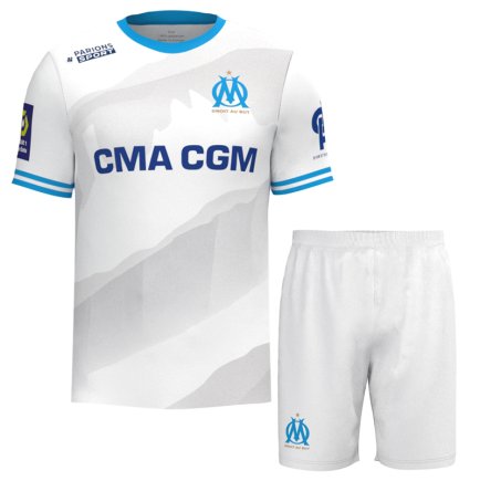 Новая Футбольная форма Olympic Marseille (Олимпик Марсель) 2023-2024 игровая/повседневная 12224410 цвет: белый
