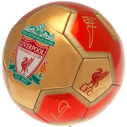 Мяч футбольный Liverpool FC Sig 26 Football размер 5