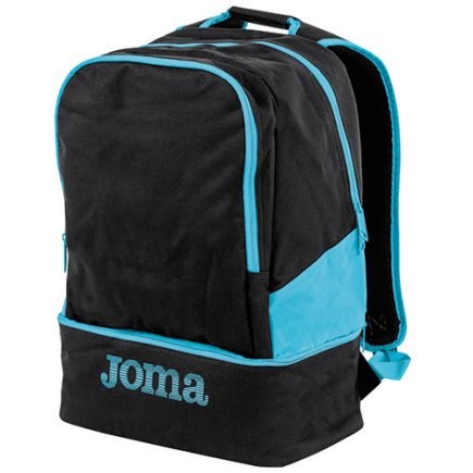 Рюкзак Joma ESTADIO III 400234.116 цвет: черный/голубой