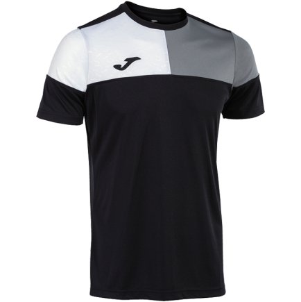 Футболка Joma MANGA CORTA CREW V 103084.111 цвет: черный/серый