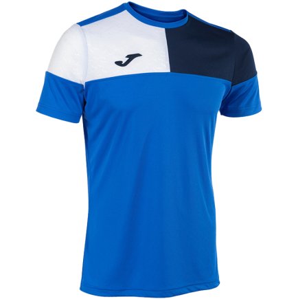 Футболка Joma MANGA CORTA CREW V 103084.703 колір: синій/темно-синій