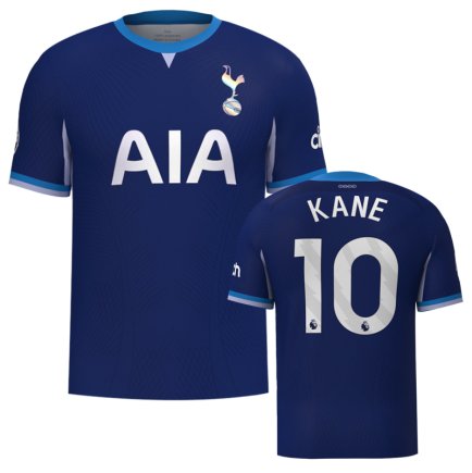 Новая Футболка Тоттенхэм Кейн 10 (Tottenham Kane 10) 2023-2024 игровая/повседневная 12229512 цвет: темно-синий