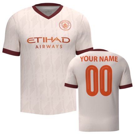 Футболка Manchester City (Манчестер Сити, Ман Сити) 2023-2024 игровая/повседневная 12229716 цвет: бордовый