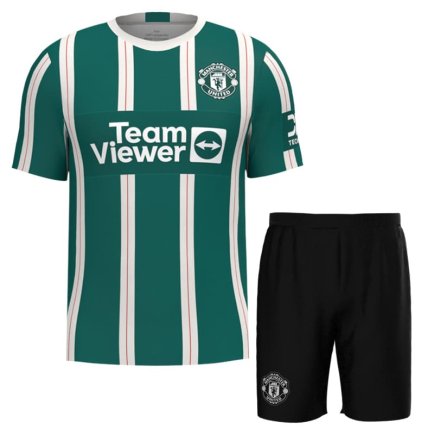 Футбольная форма Manchester United (Манчестер Юнайтед) 2023-2024 игровая/повседневная 13221107 цвет: зеленый