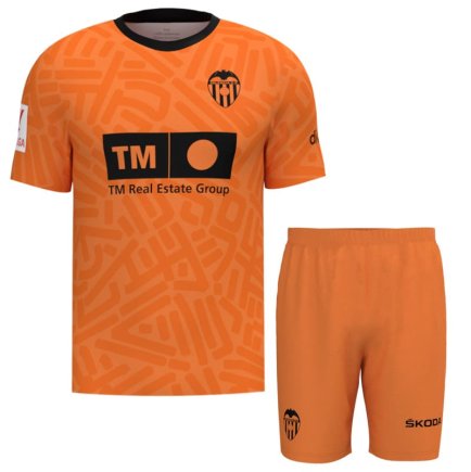 Новая Футбольная форма Valencia (Валенсия) 2023-2024 игровая/повседневная 13223305 цвет: оранжевый