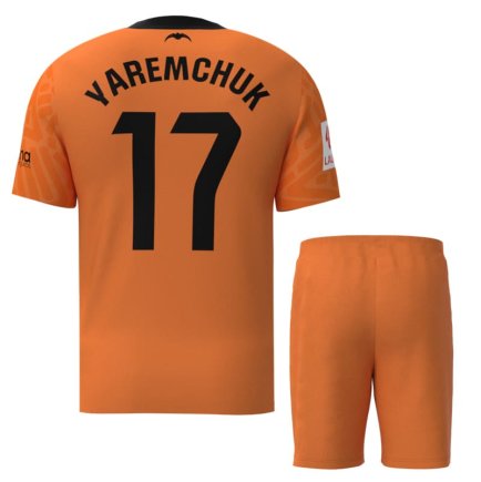 Новая Футбольная форма Валенсия Яремчук 17 (Yaremchuk 17 Valencia) 2023-2024 игровая/повседневная 13223505 цвет: оранжевый