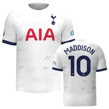 Новая Футболка Тоттенхэм Меддисон 10 (Tottenham Meddison 10) 2023-2024 игровая/повседневная 13224010 цвет: белый