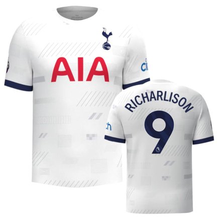 Новая Футболка Тоттенхэм Ричарлисон 9 (Tottenham Richarlison 9) 2023-2024 игровая/повседневная 13224210 цвет: белый