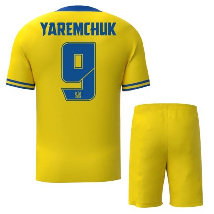 Футбольная форма Украина Яремчук 9 (Yaremchuk 9 Ukraine) 2023-2024 игровая/повседневная 13225503 цвет: желтый