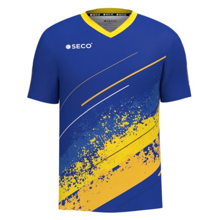 Футболка ігрова SECO Astrada 22221152 колiр: синьо-жовтий