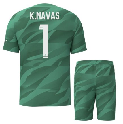 Нова Воротарська футбольна форма ПСЖ К. Навас 1 (PSG K. Navas 1) 2022-2023 ігрова/повсякденна 14222307 колiр: зелений