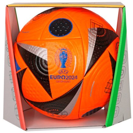 Мяч футбольный Adidas Euro24 Pro Winter Fussballliebe IN9382 размер 5 - Официальная Продукция