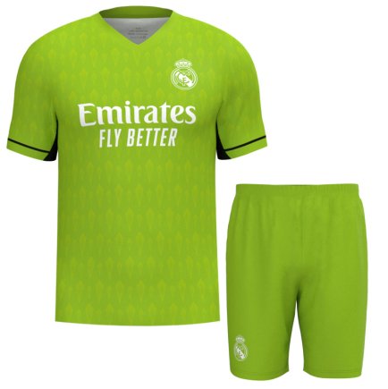Новая Вратарская футбольная форма Real Madrid (Реал Мадрид) 2023-2024 игровая/повседневная 14223507 цвет: зеленый