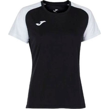 Футболка игровая Joma ACADEMY IV 901335.102 женская цвет: черный/белый